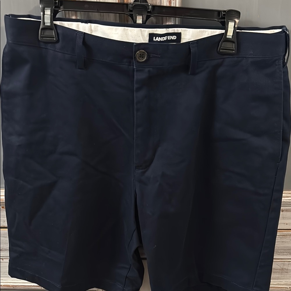 Lands' End Navy Shorts